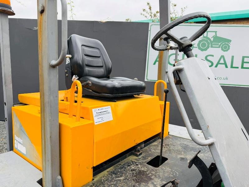 THWAITES MACH070 SITE DUMPER*C/W PAN MIXER AND SKIP*VIDEO*