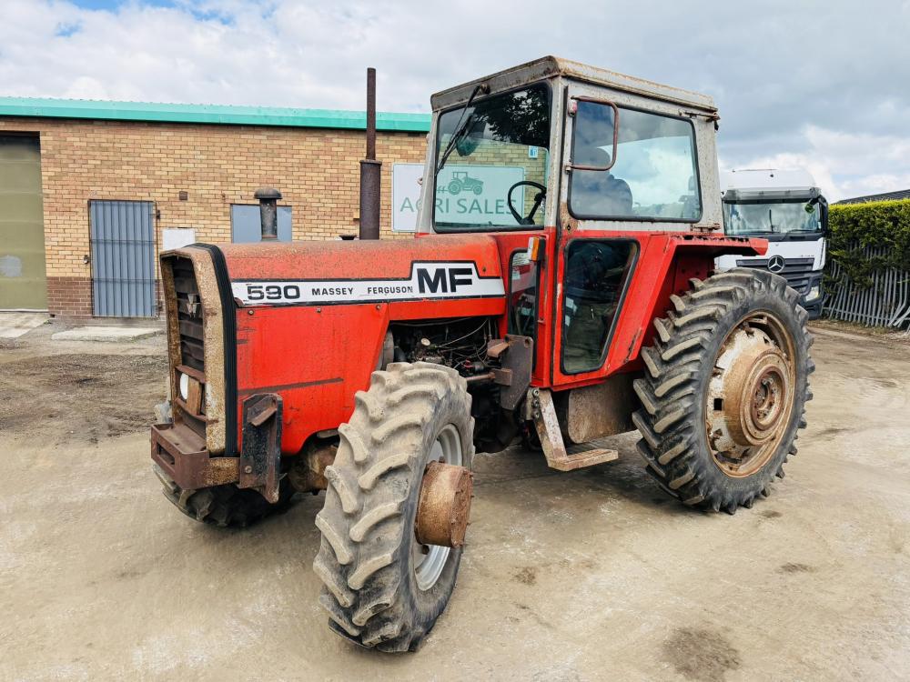 MASSEY FURGUSON 590 4WD TRACTOR*C/W MULTI POWER*VIDEO*