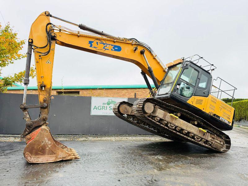 SANY SY215C TRACKED EXCAVATOR*C/W SAFETY GUARDS*VIDEO*