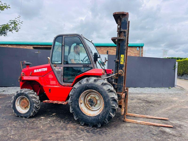 MANITOU M26-4 TURBO 4X4  FORKLIFT*YEAR 2012*C/W PALLET TINES*VIDEO*