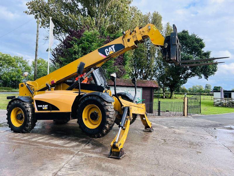 CATERPILLAR TH360B 4WD TRUBO TELEHANDLER *13.5 METER, 4399 HOURS*C/W PALLET TINES*VIDEO*