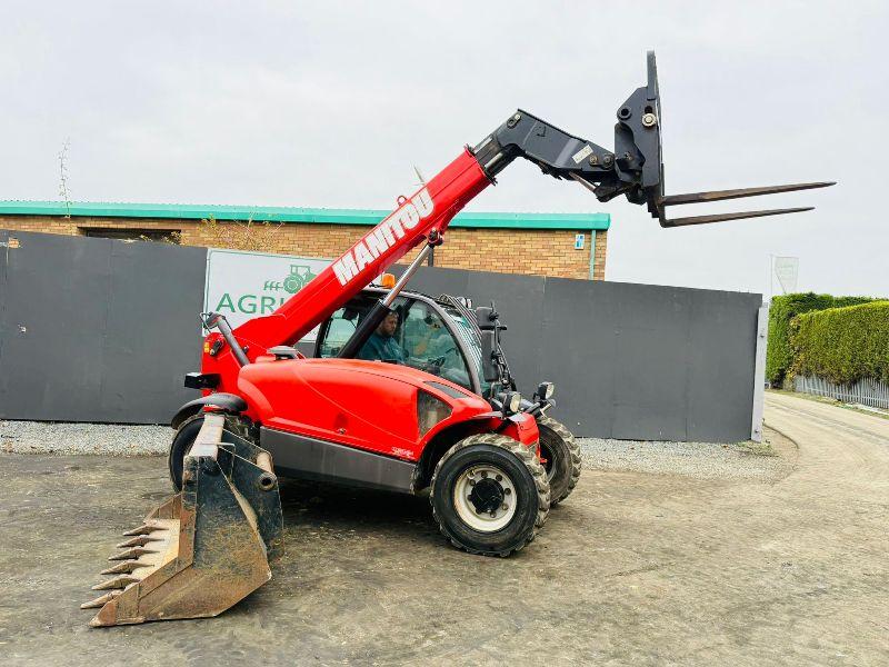 MANITOU MT625 COMFORT TELEHANDLER*C/W PALLET TINES*YEAR 2016*VIDEO*