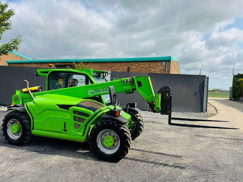 MERLO P27.6 TURBO TELEHANDLER *YEAR 2021* C/W PALLET TINES*VIDEO*