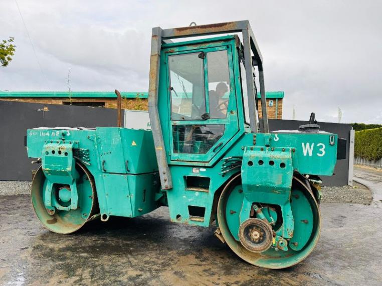 BOMAG BW164AD DOUBLE DRUM ROLLER*C/W TARMAC CUTTER*VIDEO*
