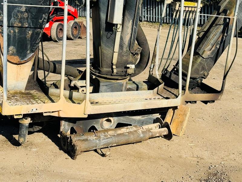 HMF 1444-Z2 CRANE*C/W SUPPORT LEGS*YEAR 2014*VIDEO*