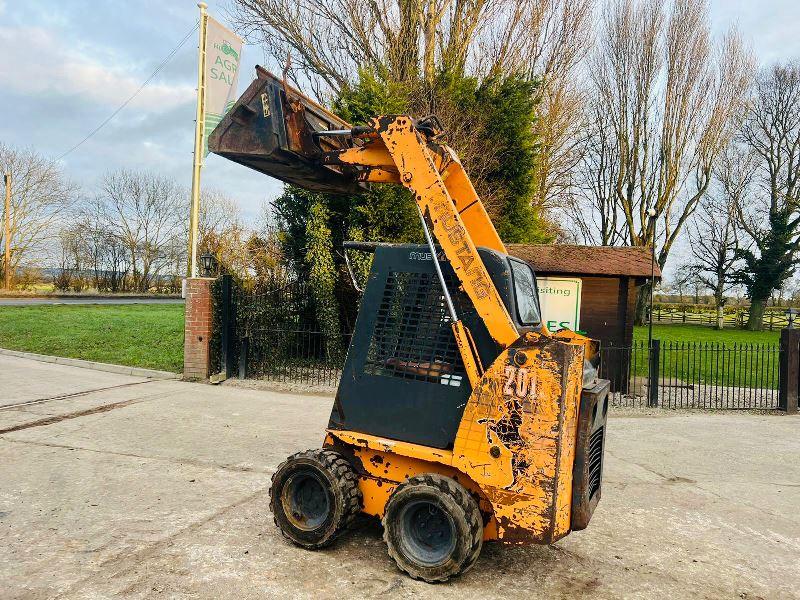 MUSTANG 2012 4WD SKIDSTEER C/W BUCKET *VIDEO*