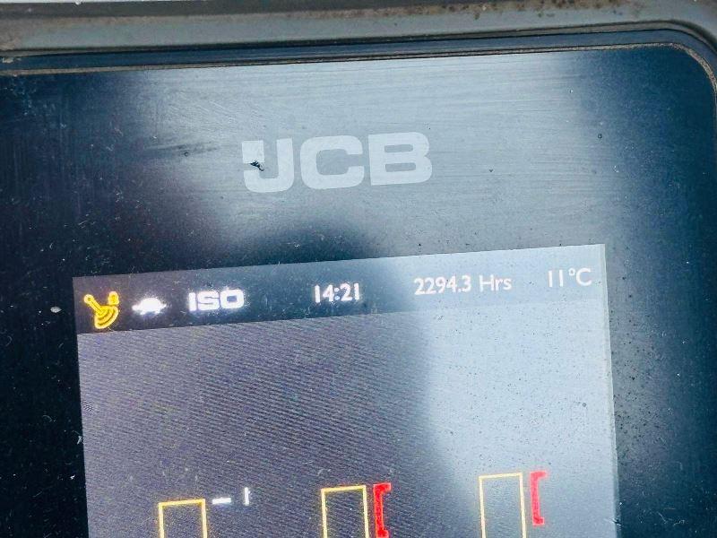 JCB 86C-2 EXCAVATOR *ZERO SWING, YEAR 2021, 2294 HOURS* C/W QUICK HITCH *VIDEO*