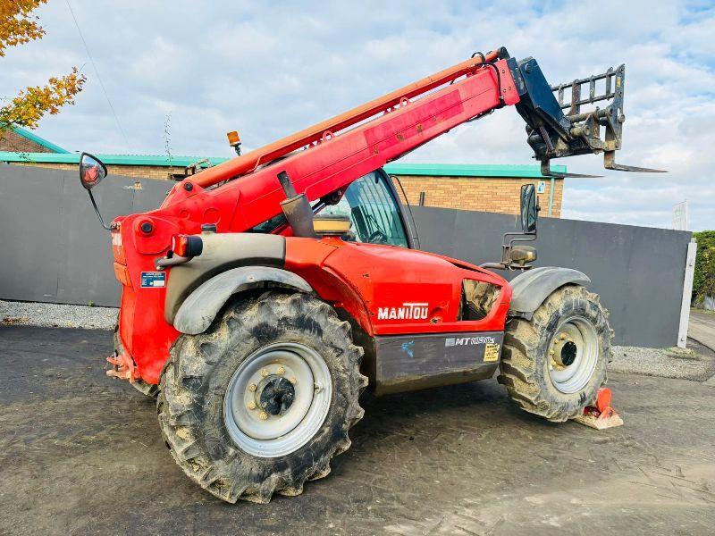 MANITOU MT 1030 ST TELEHANDLER*C/W PALLET TINES*YEAR 2011*VIDEO*