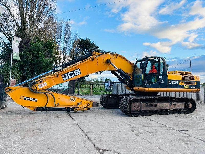 JCB JS360LC TRACKED EXCAVATOR *YEAR 2010* C/W REVERSE CAMERA *VIDEO*