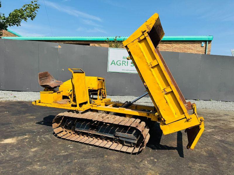 3 TONNE TRACKED DUMPER*C/W HYDRAULIC TIP*VIDEO*