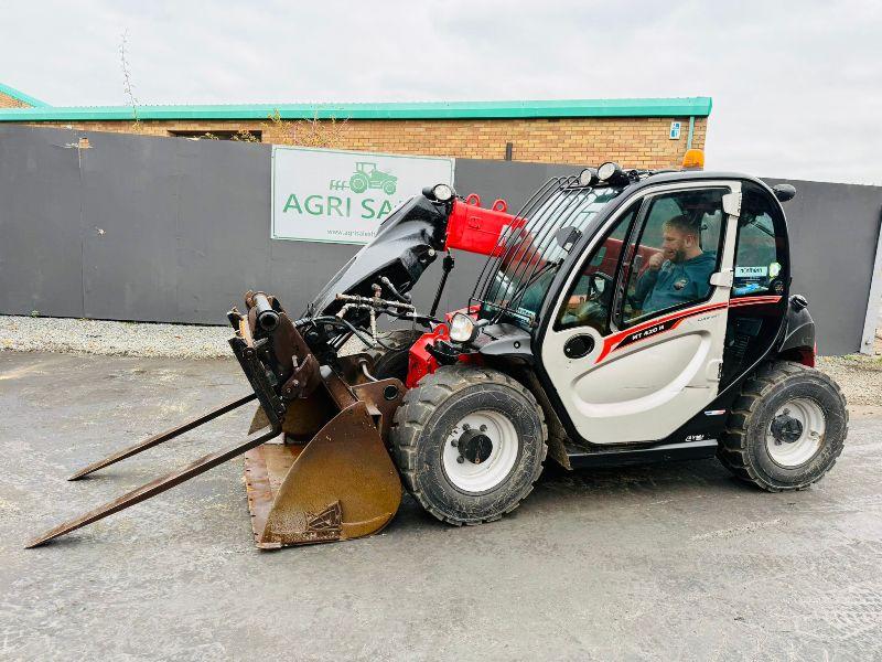 MANITOU MT420H COMFORT TELEHANDLER*C/W PALLET TINES*YEAR 2021*VIDEO*