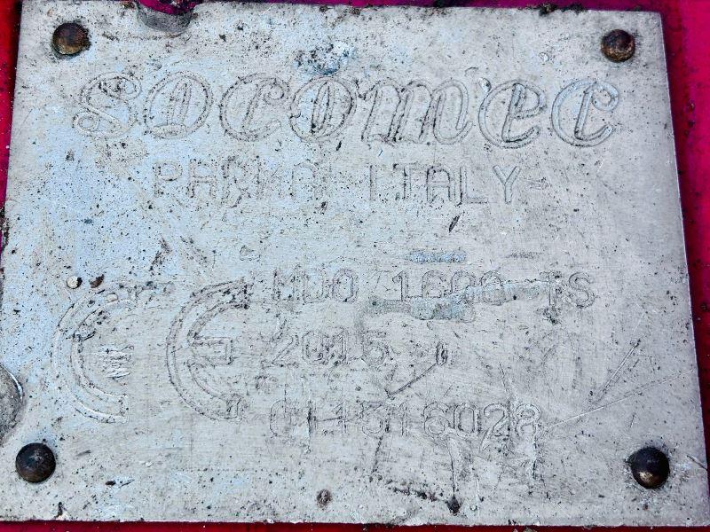SOCOMEC MDO 1600TS HYDRAULIC HAMMER * YEAR 2015 * VIDEO *