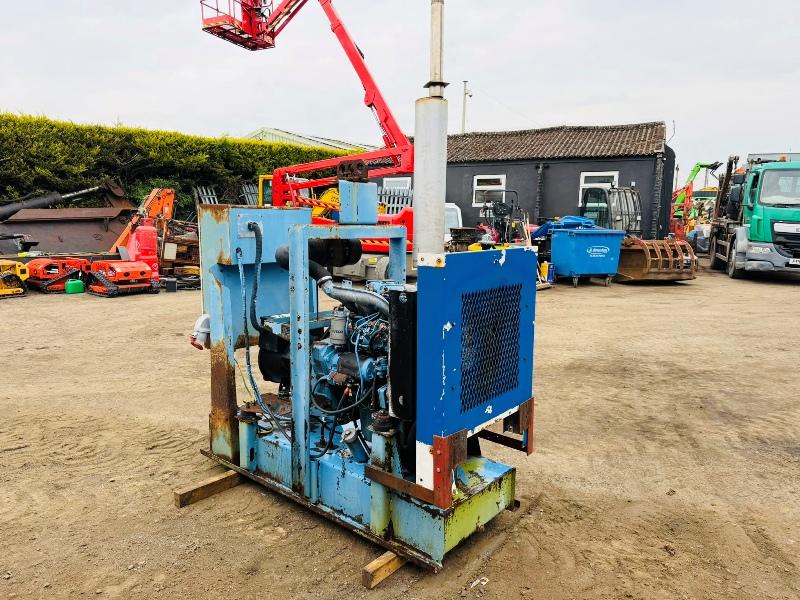 IVECO 3 CYLINDER GENERATOR* ON A SKID*VIDEO*