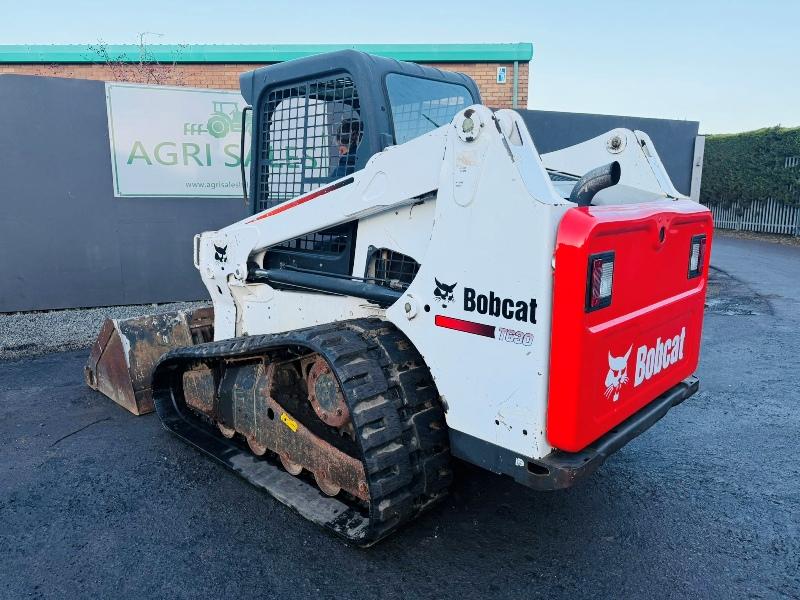 BOBCAT T630 SKIDSTEER*C/W BUCKET*YEAR 2015*2371 HOURS*VIDEO*