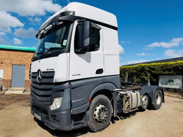 MERCEDES ACTROS 2446 6X2 MIDLIFT LORRY*YEAR 2018*VIDEO*