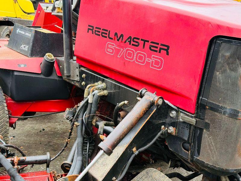 TORO REELMASTER 6700-D 4WD LAWNMOWER*SPARES AND REPAIRS*VIDEO*