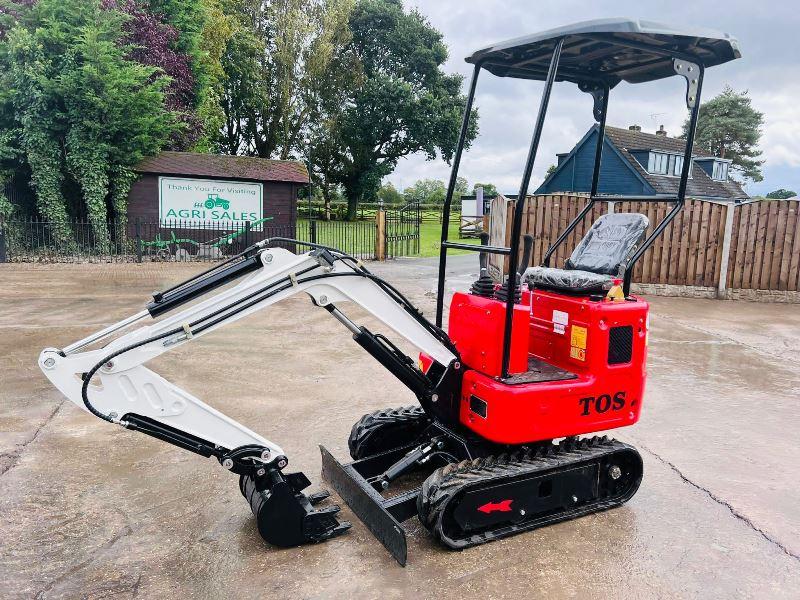 UNUSED TOS R319 TRACKED EXCAVATOR *YEAR 2023* C/W BUCKET *VIDEO*