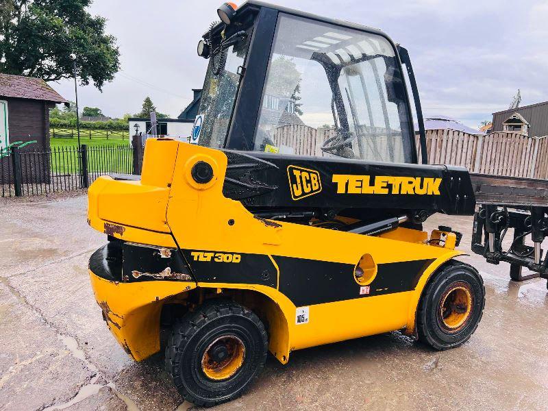 JCB TLT35D TELETRUCK C/W PALLET TINES *NON-RUNNER*VIDEO*