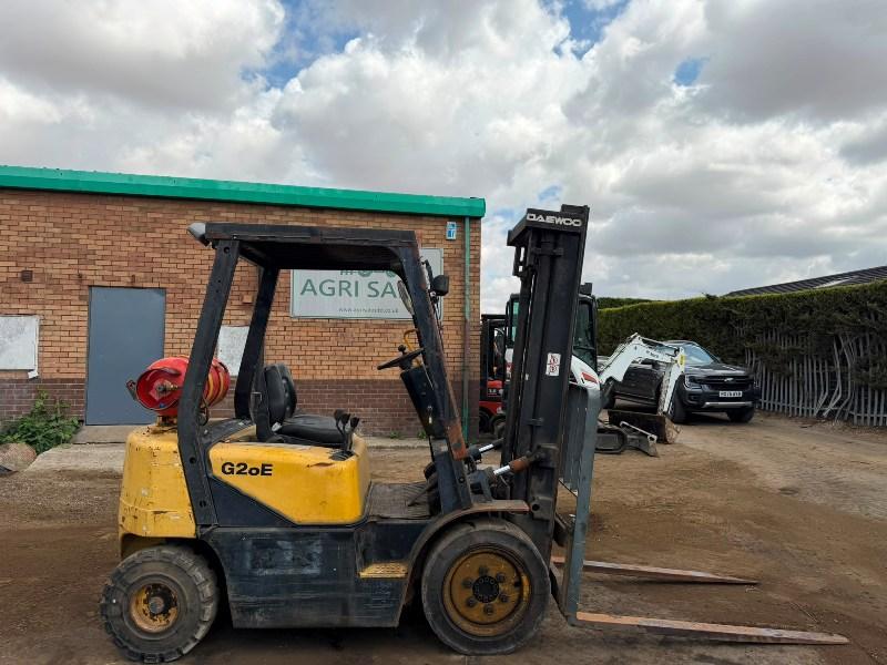 DAEWOO G20E-3 FORKLIFT*SPARES AND REPAIRS*VIDEO*