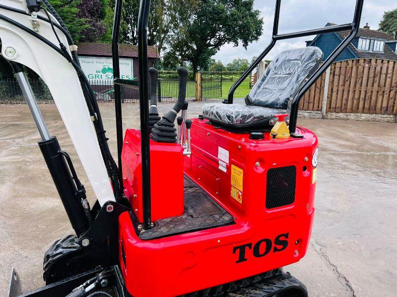 UNUSED TOS R319 TRACKED EXCAVATOR *YEAR 2023* C/W BUCKET *VIDEO*