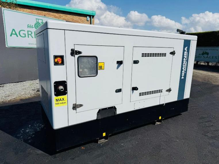 HIMOINSA HGO-70 72KVA GENERATOR*YEAR 2022*C/W FORD V8 ENGINE*VIDEO*
