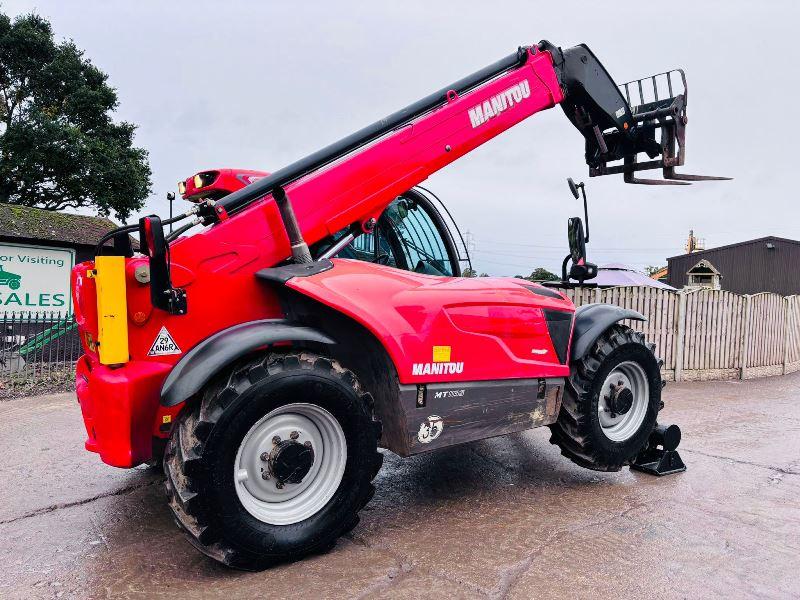 MANITOU MT1135 4WD TURBO TELEHANDLER *YEAR 2016* C/W PALLET TINES *VIDEO*
