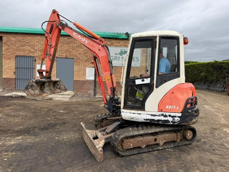 KUBOTA KX71-3 MINI DIGGER*C/W BUCKET*VIDEO*