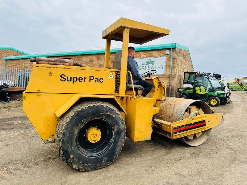 SUPER PAC 600 WHEELED ROLLER*C/W DEUTZ ENGINE*VIDEO*
