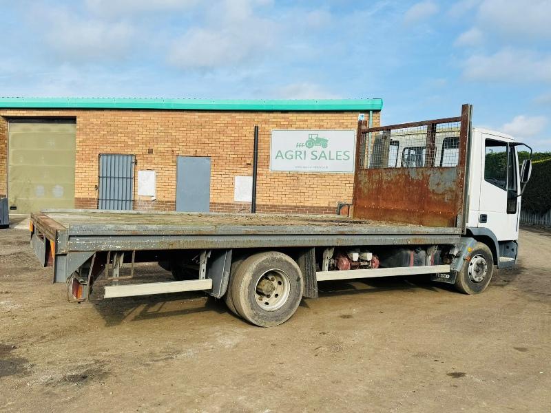 IVECO EUROCARGO 100E15 FLATBED TRUCK*VIDEO*