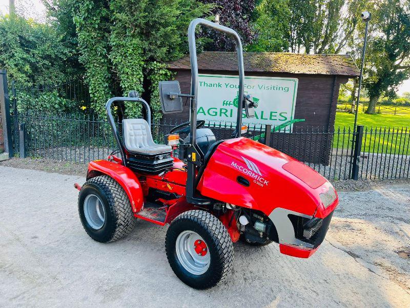 MCCORMICK G30R 4WD COMPACT TRACTOR *1368 HOURS* C/W REVERSE DRIVE*VIDEO*