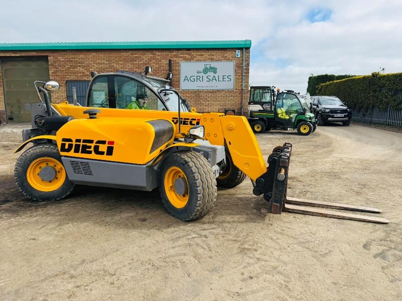 DIECI 190 TELEHANDLER*C/W PALLET TINES*VIDEO*