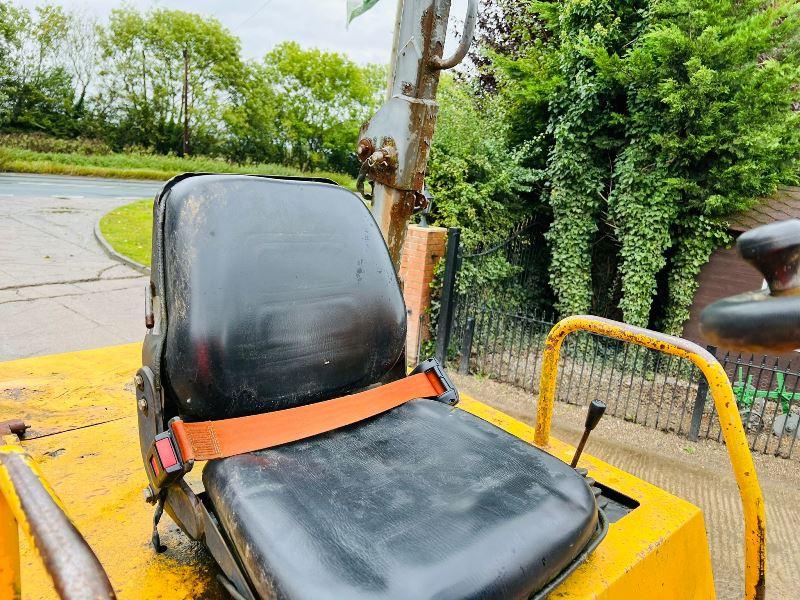 THWAITES 9 TON 4WD DUMPER C/W ROLE BAR & PERKINS ENGINE *VIDEO*