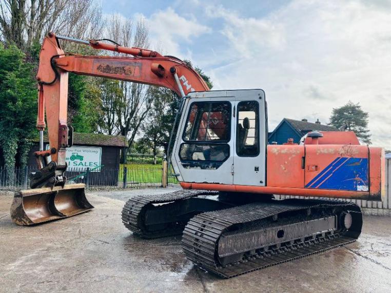 HITACHI FH150LC-3  TRACKED EXCAVATOR C/W QUICK HITCH & BUCKET *VIDEO*