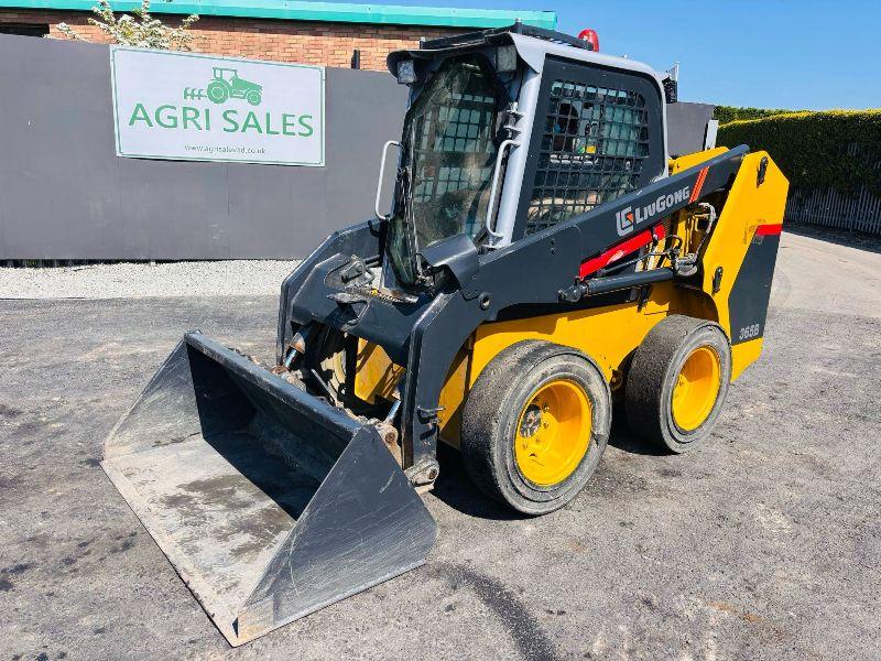LIUGONG 365B SKIDSTEER *C/W BUCKET* 1 OWNER FROM NEW*YEAR 2016*VIDEO*