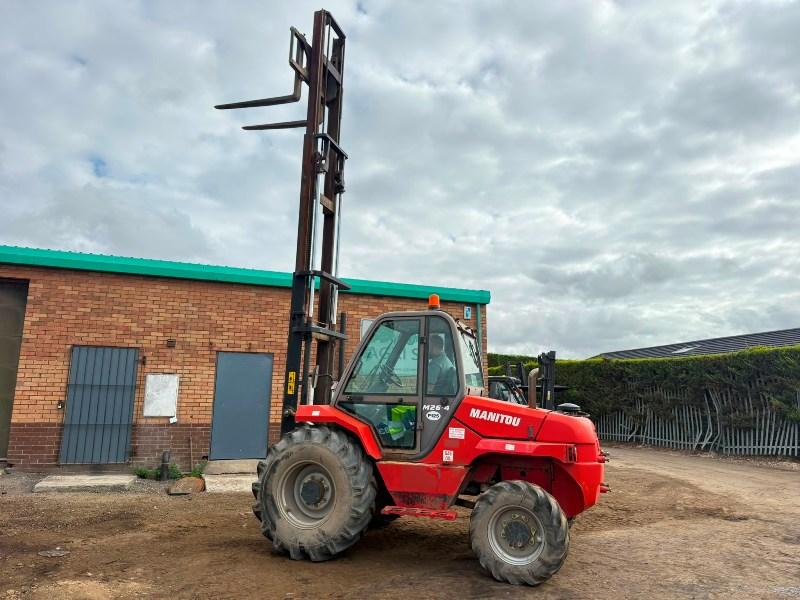 MANITOU M26-4 FORKLIFT*C/W PALLET TINES*VIDEO*