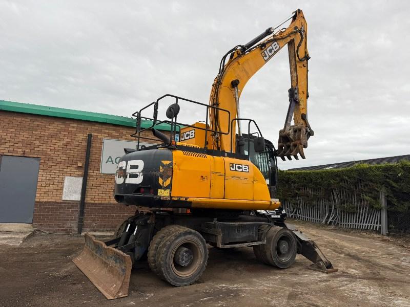 JCB JS160W WHEELED MATERIAL HANDLER*YEAR 2015*VIDEO*