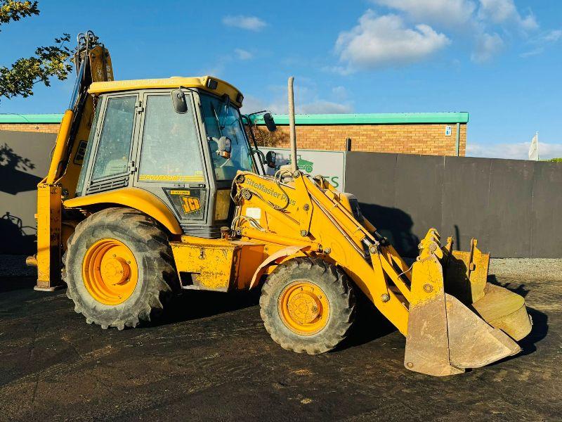 JCB 3CX SITEMASTER + PROJECT 8 4WD*C/W 4 IN ONE BUCKET*POWER SHIFT*VIDEO*