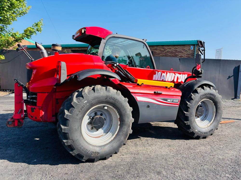 MANITOU 629 TURBO TELEHANDLER *AG SPEC* C/W PALLET TINES*YEAR 2016*VIDEO*