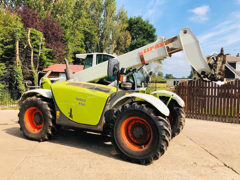 CLAAS TARGO K50 TELEHANDLER * YEAR 2006 * C/W PICK UP HITCH