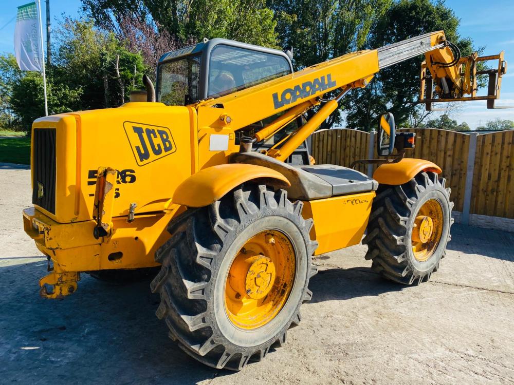 JCB 52655 TELEHANDLER *AGSPEC* ONLY 6844 HOURS * C/W PICK HITCH