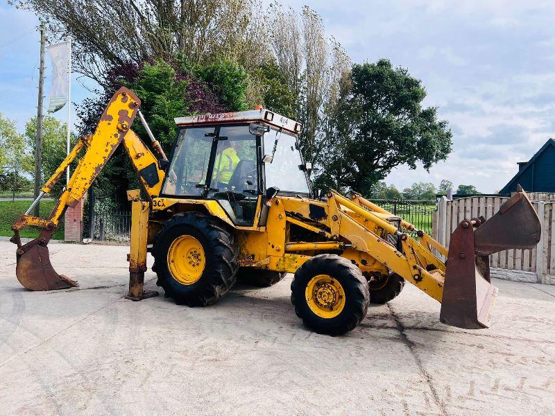 JCB 3CX PROJECT 7 4WD BACKHOE DIGGER C/W EXTENDING DIG *VIDEO*