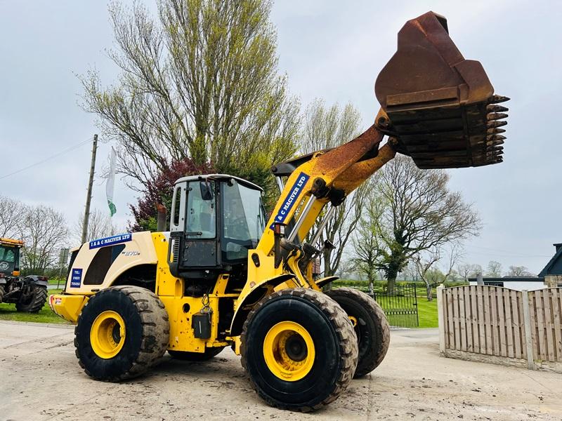 NEW HOLLAND W270B 4WD LOADING SHOVEL C/W LOAD MASTER 8000IX *VIDEO*