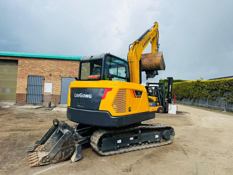 LIUGONG 906F EXCAVATOR*C/W 3 BUCKETS*2026*ONLY 34 HOURS*VIDEO*