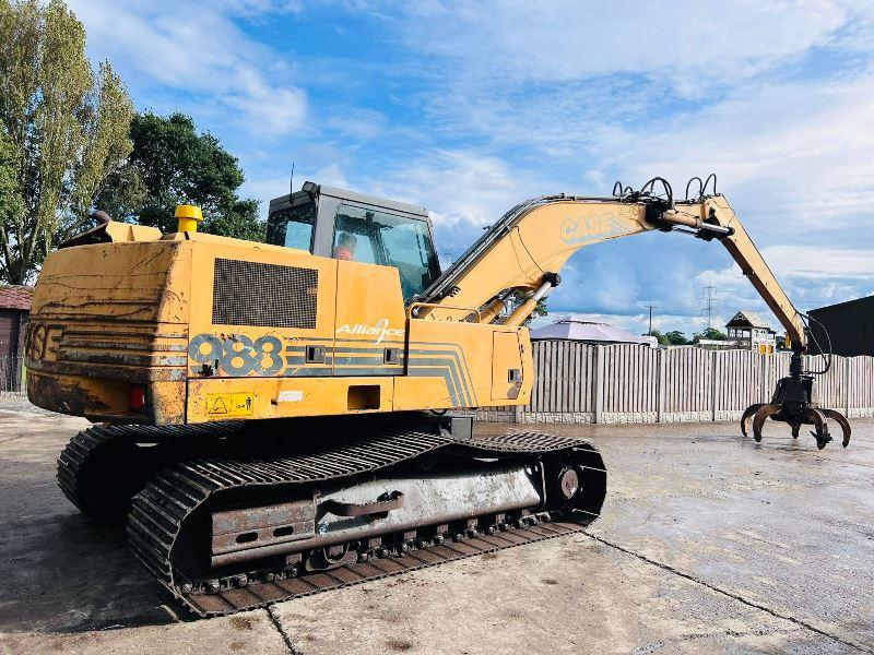 CASE 988-CK TRACKED EXCAVATOR C/W MAGNET GEAR & SCRAP GRAB *VIDEO*