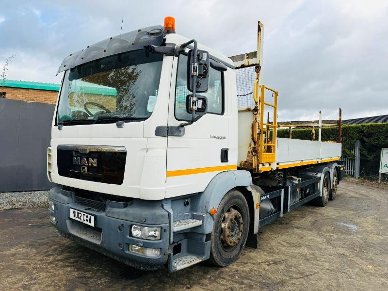 MAN TGM 26.340 6X2-4 RIGID LORRY*YEAR 2012*VIDEO*