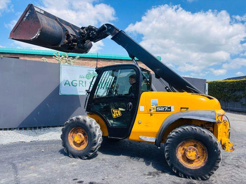 JCB 527-55 TELEHANDLER* AG SPEC *C/W BUCKET*VIDEO*