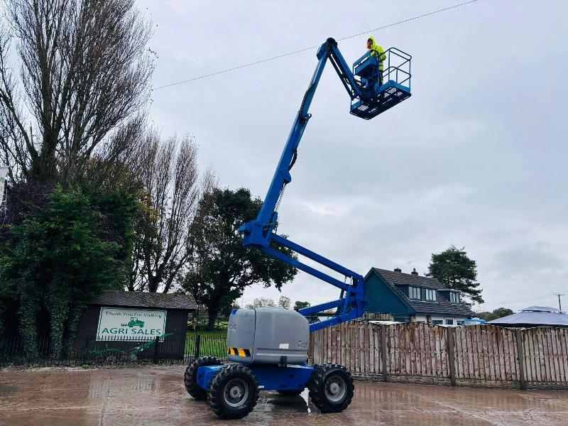 GENIE Z-4525 AIREL PLATFORM * 25FT REACH * C/W TELESCOPIC BOOM *VIDEO*