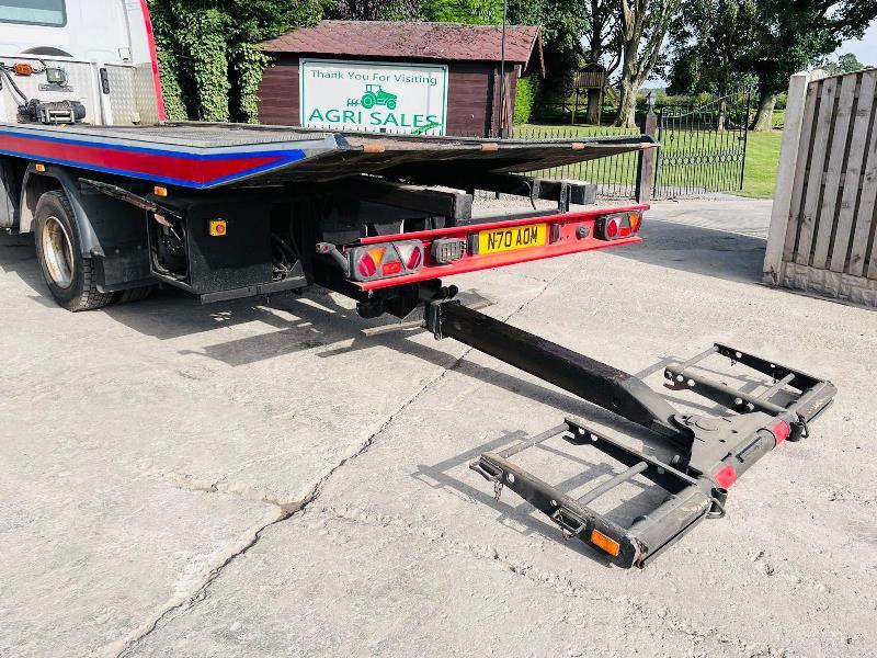RENAULT 40ACA5 RECOVERY TRUCK C/W TILT & SLIDE BODY & SPEC LIFT *VIDEO*
