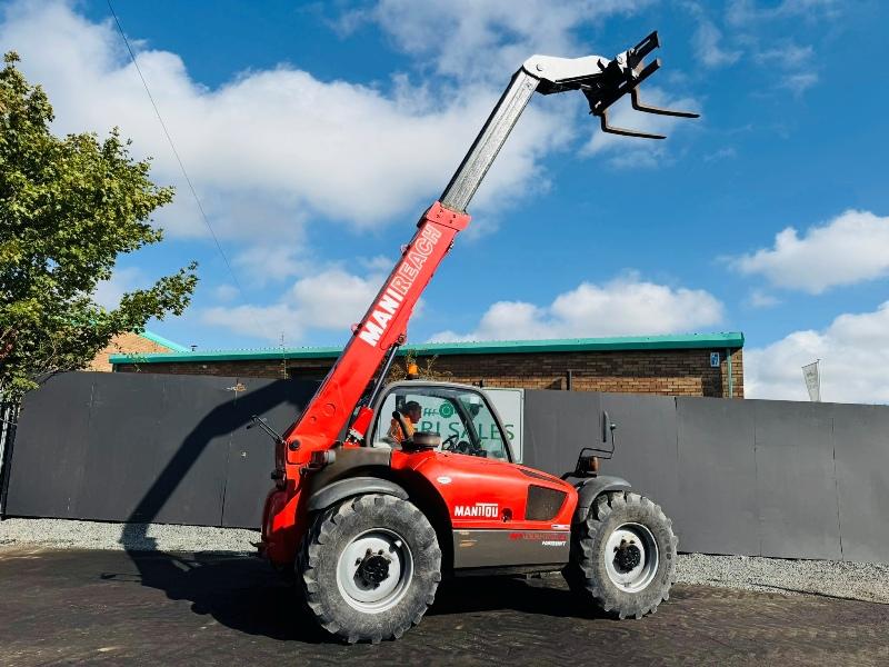 MANITOU MLT 633-120 LS TURBO TELEHANDLER*C/W PALLET TINES*VIDEO*