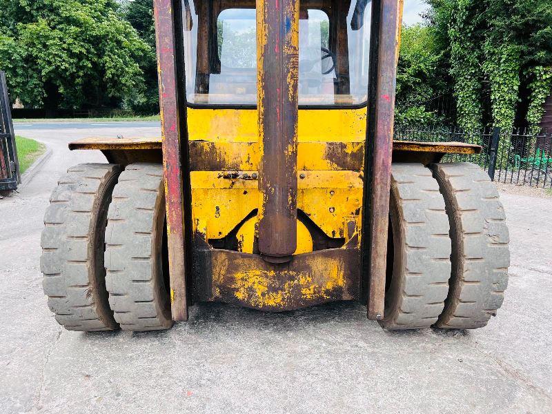 HYSTER H165E DIESEL FORKLIFT C/W 2 STAGE MAST